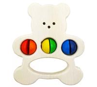Sonaglio Orso Giocattolo in Legno