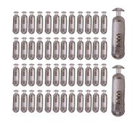 Sonaglio per Esca da Pesca, 50 Pezzi 15mm Nero, Accessorio Pesca Subacquea e in Acqua Dolce, for Pescatori Mare Fiume Laghi