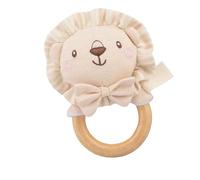 Sonaglio per morbido - Giocattolo sonaglio peluche animali - giocattolo sensoriale in peluche con manico, acchiappasogni, forma elefante, orso coniglio, leone per