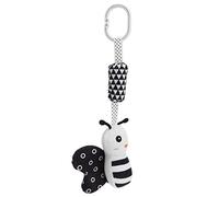 Sonaglio Sospeso per Bambini in Peluche Morbido con Campanelli Eolici | Morbido e delicato sulla pelle, favorisce lo sviluppo della presa, visivamente accattivante, design portatile, sicuro per i