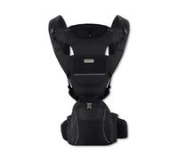 SONARIN 3 in 1 Multifunzionale Marsupio Neonati con Sedile,Portantina Ergonomico Porta Bambino Fascia Porta Bebè con Funzione di Portaoggetti,Multi-Posizioni per 0-36 Mesi(Nero)