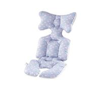SONARIN Addensare Cuscino Passeggino,Copriseduta Passeggino Universale Cotone Materassino Passeggino Riduttore Passeggino Reversibile Cuscino Sedile per Passeggino Seggiolino Auto(Pesce Viola)