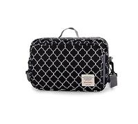 SONARIN Borsa Organizer per Passeggino,Organizzatore Universale per Passeggino,con portabicchieri, 2 ganci per carrozzina,usato come borsa da trasporto,universale per tutti i passeggini(Nero)