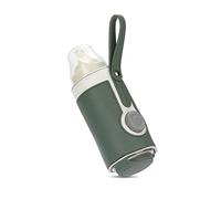 SONARIN Borsa Scalda Biberon,Portatile USB Scaldabiberon Viaggio Riscaldatore di Latte Borsa Termica per Biberon Isolamento Termostato con 3 Regolazioni della Temperatura(Verde)