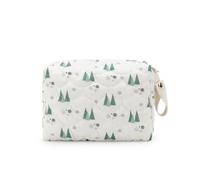 SONARIN Carino Borsa Organizer per Passeggino,Leggero Borsa di Stoccaggio per Pannolino Piccolo Borsa Fasciatoio per Neonati Borsa Cambio Portatile Viaggio Borsa Mamma(Foresta)