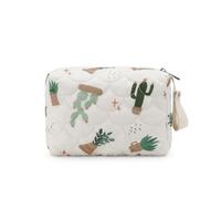 SONARIN Carino Borsa Organizer per Passeggino,Leggero Borsa di Stoccaggio per Pannolino Piccolo Borsa Fasciatoio per Neonati Borsa Cambio Portatile Viaggio Borsa Mamma(Cactus)