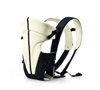 SONARIN Classic Marsupio Neonati anteriore e posteriore,portantina per bebè,Ergonomica, misura unica per tutti, si adatta alla crescita del tuo bambino, metodo a tre portatori(Beige)