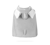 SONARIN Copertina per Marsupio Caldo,Universale Copri Marsupio Cover Invernale per Fascia Portabebè Incappucciato Copertura Mantello A Prova di Vento con Tasca Frontale(Grigio)