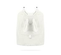 SONARIN Copertina per Marsupio Caldo,Universale Copri Marsupio Cover Invernale per Fascia Portabebè Incappucciato Copertura Mantello A Prova di Vento con Tasca Frontale(Bianco)