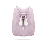 SONARIN Copertina per Marsupio Protettivo dal Sole,Universale Copri Marsupio Cover Traspirante per Fascia Portabebè Incappucciato Copertura Mantello A Prova di Vento con Tasca(Rosa)