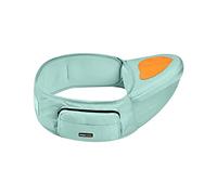 SONARIN Ergonomico Hipseat Marsupio,Neonati Marsupio Supporto del Sedile Multifunzionale Portantina Bebè Seggiolino Leggero con Tasca Laterale per Neonato Bambino 0-36 Mesi(Verde)