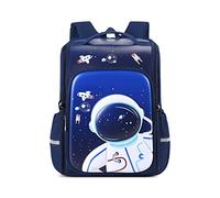 SONARIN Ergonomico Zaino Scuola Elementare,Grande Capacità Zaino per Bambini Leggera Zaino per Studenti Durevole Borsa da Scuola Ragazzi Ragazze Zaino per la Scuola Zainetti Bambini(Astronauta Blu)