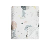 SONARIN Flanella Coperta per Neonati,95x160cm Copertina per Bambini Bambine Morbida Multifunzionale Bifacciale Trapunta per Bambino Calda e Confortevole per Carrozzina Culla(Coniglio)