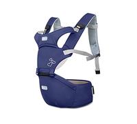 SONARIN Front Premium Marsupio Neonati Ergonomico Con Sedile,Multifunzione,Bambino da 0 a 3 anni,fibbia rotante a farfalla,Sicuro e Comodo,Adattato al crescere del tuo bambino(Blu)
