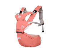 SONARIN Front Premium Marsupio Neonati Ergonomico Con Sedile,Multifunzione,Bambino da 0 a 3 anni,fibbia rotante a farfalla,Sicuro e Comodo,Adattato al crescere del tuo bambino(Rosa)