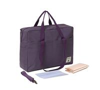SONARIN Grande Capacità Leggera Borsa Fasciatoio per Neonato, Multifunzionale a Tracolla per Pannolini da Viaggio con Spalline & Fasciatoio (Viola)