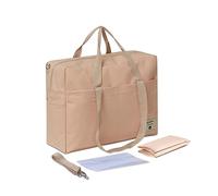 SONARIN Grande Capacità Leggera Borsa Fasciatoio per Neonato, Multifunzionale a Tracolla per Pannolini da Viaggio con Spalline & Fasciatoio (Rosa)