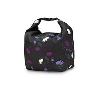 SONARIN Grande Porta Ciuccio Neonati con Fibbia,Borsa per Ciuccio Portatile Porta Succhietto Scatolina Scatola Borsa da Pranzo Borsa Portaoggetti per Ciucci Snack Biberon(Fiori Viola)