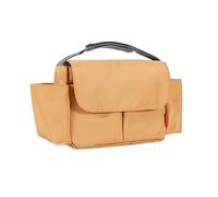SONARIN Impermeabile Borsa Organizer per Passeggino,Grande Capacità Borsa Passeggino Universale Organizzatore per Passeggino Borsa per Carrozzina Borsa Cambio con Portabicchieri(Giallo)