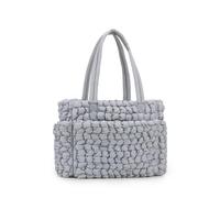 SONARIN Leggera Grande Capacità Borsa Fasciatoio per Neonato,Impermeabile Nylon Borsa per il Cambio Borse Maternità Borse per Pannolini da Viaggio Portatile(Grigio)