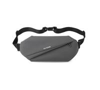 SONARIN Marsupio per Uomo,Impermeabile Zaino Monospalla Borsello a Tracolla Borsa a Spalla Borsa da Petto Borsa Crossbody Regolabile per Sportivo Ciclismo Corsa Viaggio(Grigio)