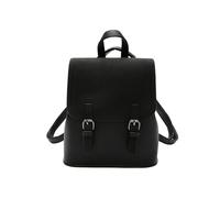 SONARIN Moda PU Zaino Donna,Impermeabile Piccolo Zainetti Donna Zaino Casual Borsa Scuola Ragazza Zaino da Viaggio Borsa a Tracolla per Università Lavoro(Nero)