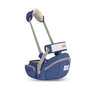 SONARIN Multifunzionale Hipseat Marsupio,Ergonomico Neonati Marsupio Supporto del Sedile Portantina Bebè Seggiolino con Cintura di Sicurezza & Tracolla per Neonato Bambino 0-24 Mesi(Blu)