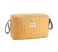 SONARIN Multifunzionale Impermeabile Borsa Organizer per Passeggino,Borsa Passeggino Universale Organizzatore per Passeggino Portatile Leggero Borsa per Carrozzina Borsa Cambio(Giallo)