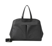 SONARIN Multifunzionale Leggera Borsa Fasciatoio per Neonato,Borsa per il Cambio Impermeabile Borsa a Tracolla Borsa per Pannolini da Viaggio Portatile con Ganci per Passeggino(Nero)