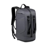 SONARIN Multifunzionale Zaino da Viaggio,Grande Capacità Bagaglio a Mano Borse da Cabina Zaino Porta PC Zaino da Escursionismo Impermeabile con Scomparto per Scarpe per Uomo Donna(Grigio)