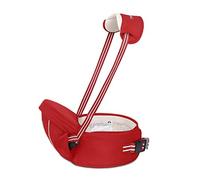 SONARIN Multifunzione Hipseat Baby Carrier,Taglia libera,4 posti di trasporto,Accogliente e lenitivo per i bambini,Adattato al crescente del tuo bambino(Rosso)