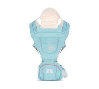 SONARIN Multifunzione Tutte le Stagioni Marsupio Neonati con Sedile,Portantina Ergonomico Traspirante Porta Bambino Fascia Porta Bebè Multi-Posizioni per Neonati Bambini 0-36 Mesi(Verde)