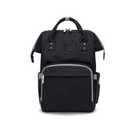 SONARIN Multifunzione Zaino Fasciatoio Bambino per Pannolini con Fascia per Passeggino,Grande Capacità,Organizer per Zaino da Viaggio,Impermeabile,Elegante e Resistente,Ideale Regalo(Nero)