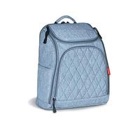 SONARIN Multifunzione Zaino Fasciatoio Bambino per Pannolini con Fasciatoio e Fascia per Passeggino,Grande Capacità,Organizer per Zaino da Viaggio,Impermeabile, Grande Apertura Sul Retro(Blu)