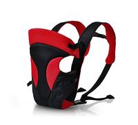 SONARIN Nuova Marsupio Neonati,Sicura e Comoda,rinforzata in posizione ergonomica, portatile traspirante multifunzionale all-season,varietà di posizione, il miglior regalo per bambini(Rosso)