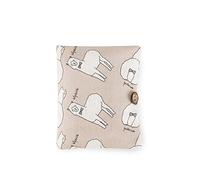 SONARIN Portabile Porta Salviette Umidificate Neonato,Contenitore Salviette Dispenser Sacchetto per Salviette Umidificate Viaggio Custodia Borsa per Salviette per Bambini(Alpaca)