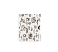 SONARIN Portabile Porta Salviette Umidificate Neonato,Contenitore Salviette Dispenser Sacchetto per Salviette Umidificate Viaggio Custodia Borsa per Salviette per Bambini(Foglie)