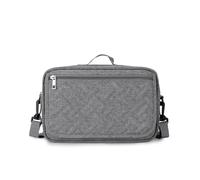SONARIN Portatile Borsa Organizer per Passeggino con Fasciatoio,Leggero Impermeabile Borsa Fasciatoio per Neonato Borsa Cambio Borsa Passeggino Borsa per Carrozzina con Tracolla(Grigio)