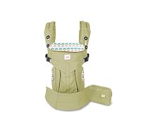 SONARIN Premium Marsupio Neonati Ergonomico,Baby Carrier,Porta Bebè,Cappuccio Rimovibile,da neonato a bambino (0-48 mesi),Supporto per la Testa,Carico massimo 20 kg(Verde)