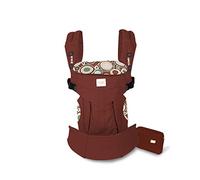 SONARIN Premium Marsupio Neonati Ergonomico,Baby Carrier,Porta Bebè,Cappuccio Rimovibile,da neonato a bambino (0-48 mesi),Supporto per la Testa,Carico massimo 20 kg(Rosso Scuro)