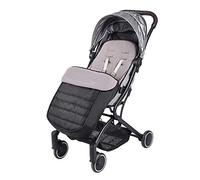 SONARIN Sacco Termico universale Premium per passeggino,impermeabile e antivento,universale per passeggini(Nero)