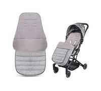 SONARIN Sacco Termico universale Premium per passeggino,impermeabile e antivento,universale per passeggini(Grigio)