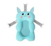 SONARIN Tappetino per Vasca da Bagno per Bambini,Cuscino per Bagnetto Antiscivolo per Neonato Tappetino da Bagno Morbido Sedili da Bagno Seduta per Cuscino da Doccia Regolabile per Neonato(Blu)