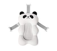 SONARIN Tappetino per Vasca da Bagno per Bambini,Cuscino per Bagnetto Antiscivolo per Neonato Tappetino da Bagno Morbido Sedili da Bagno Seduta per Cuscino da Doccia Regolabile per Neonato(Bianco)