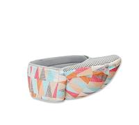 SONARIN Traspirante Confortevole Hipseat Marsupio,Neonati Marsupio Supporto del Sedile Ergonomico Multifunzionale Portantina Bebè Seggiolino con Tasca Laterale per Neonati Bambini(Geometria)