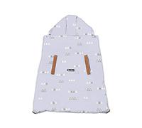 SONARIN Universale All Seasons Copertura per Marsupio,Copertina,mantello, antivento,Impermeabile,Fodera rimovibile per inverno caldo(Grigio Chiaro)