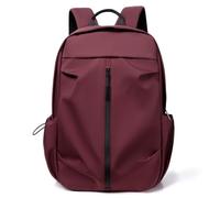 SONARIN Zaino Casual Leggero,Borsa Lavoro Impermeabile Zaino Porta PC 14 Pollici Zaino da Viaggio Zaino Scuola Superiore Media Zainetti Università per Uomo Donna(Rosso)