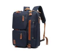SONARIN Zaino Porta PC,Convertibile Zaino Lavoro Borsa a Tracolla Valigetta Impermeabile Zainetti per Laptop 15,6 Pollici Zaino da Viaggio Borsa Casual per Uomo Donna(Blu)