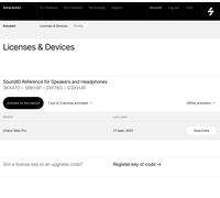 SONARWORKS Upgrade da Reference 4 HE a SoundID per Cuffie - Codice