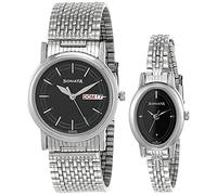 Sonata Analog Black Dial Unisex Watch - 11418100SM01